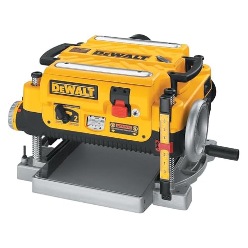 DEWALT Cepilladora, cepilladora de grosor, 13 pulgadas, 3 cuchillos para cortes más...