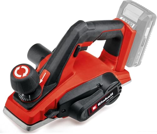 Einhell Cepillo con batería TE-PL 18/82 Li-Solo Power X-Change (18 V, iones de litio,...